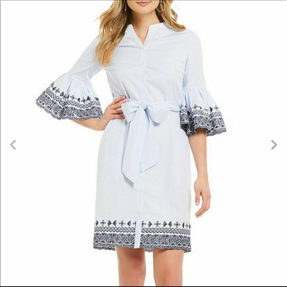 Cremieux Embroidered Dress